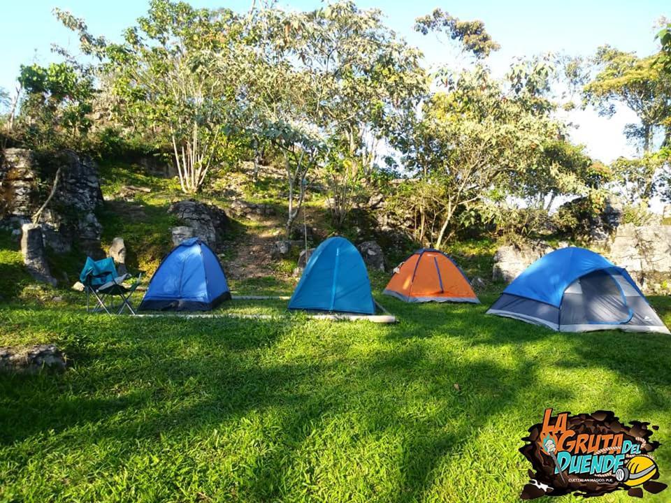 Cuetzalán del Progreso Camp La Gruta Del Duende酒店 外观 照片