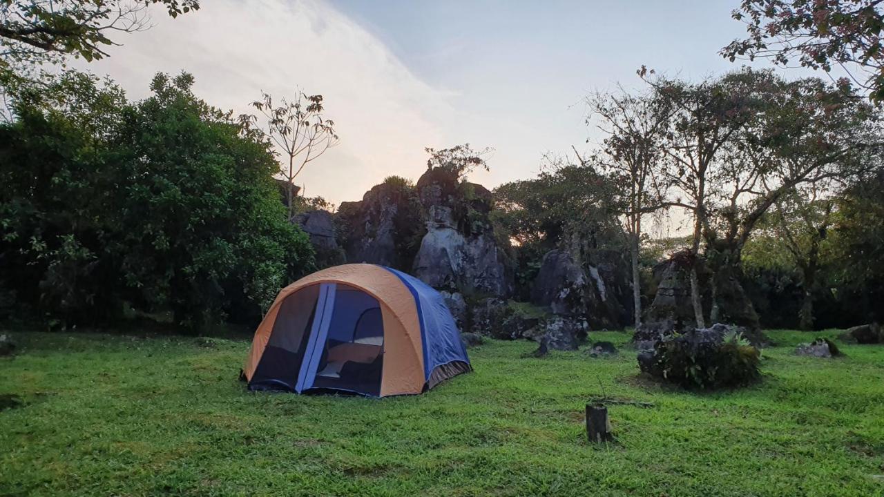 Cuetzalán del Progreso Camp La Gruta Del Duende酒店 外观 照片